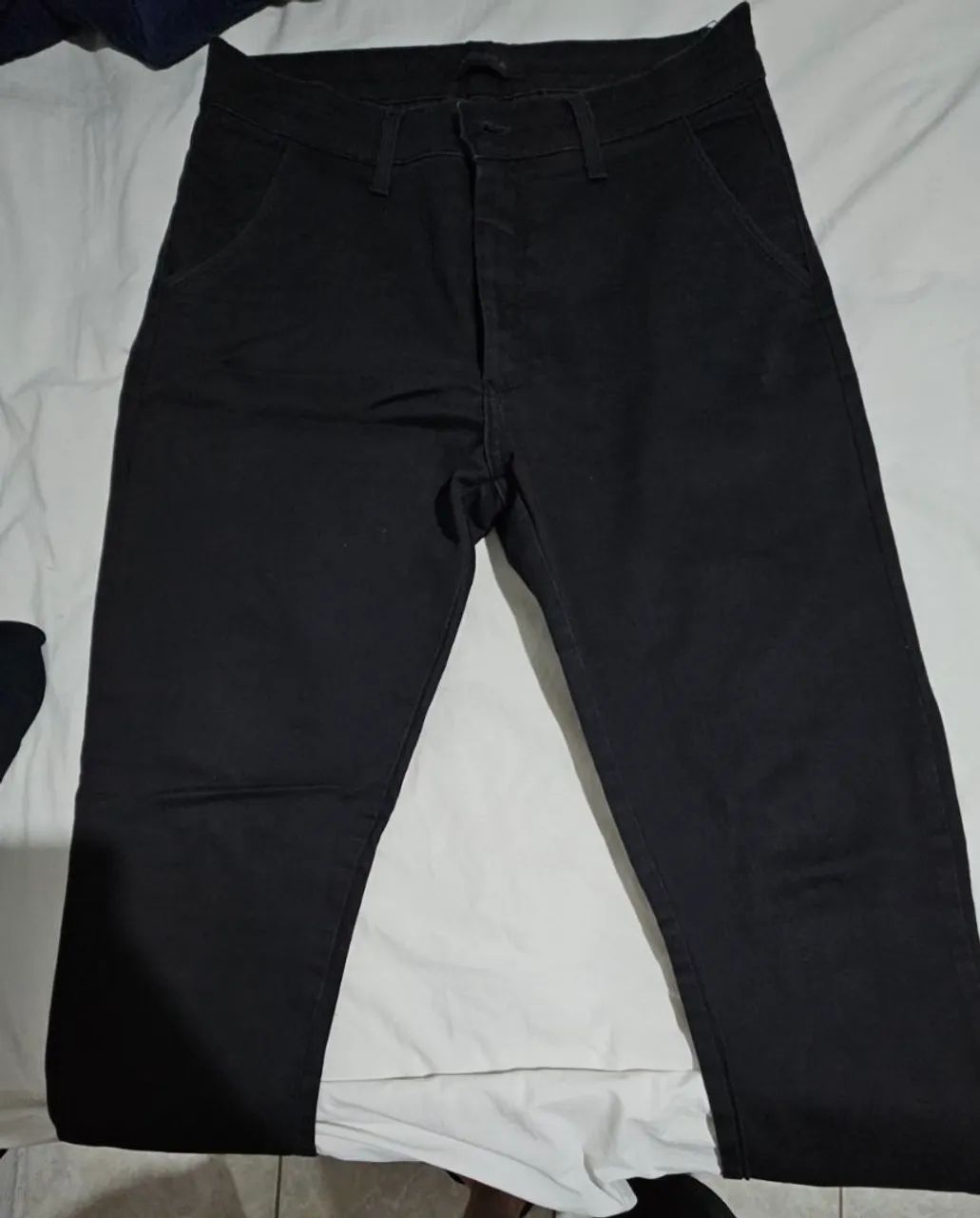Calça chino preta Anticorpus