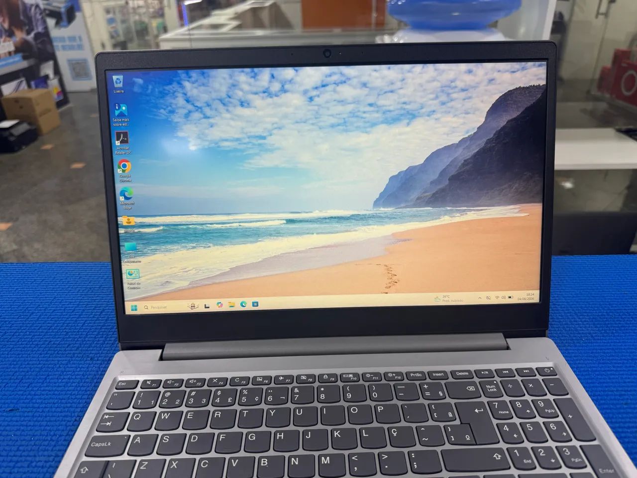 Notebook Lenovo i5 Ssd 240 8gb memória  - Foto 3