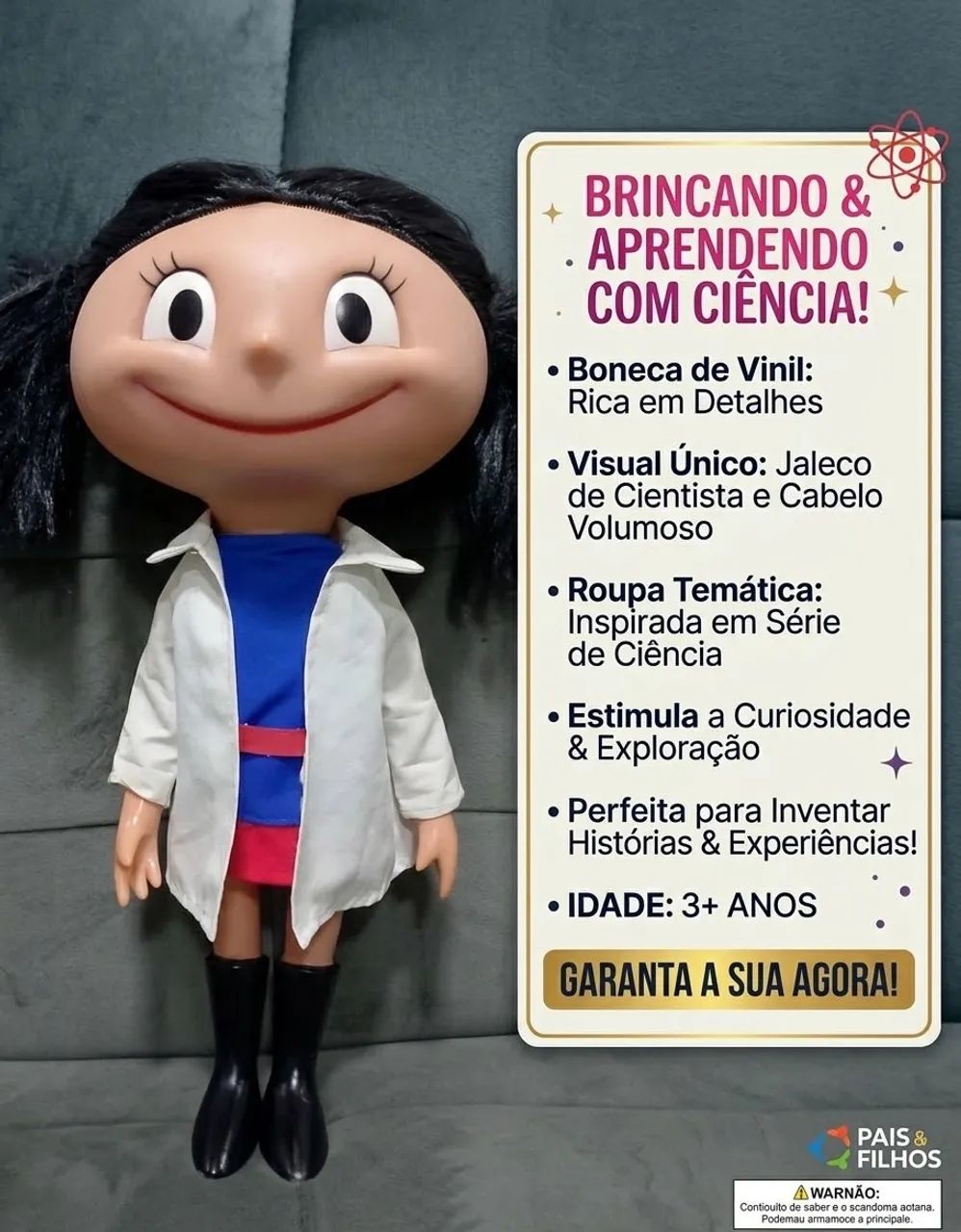 Boneca Luna Original - Foto 2