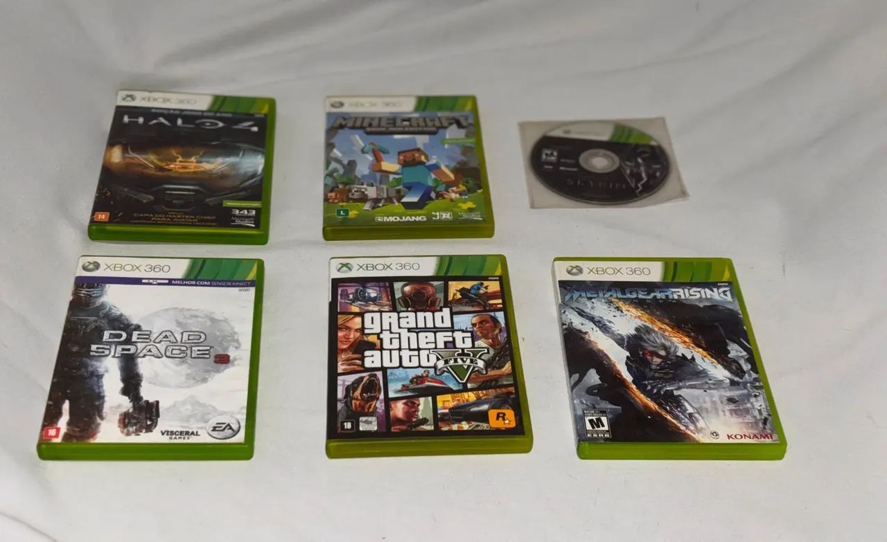 Xbox 360 Super slim Desbloqueado com Kinect - Foto 5