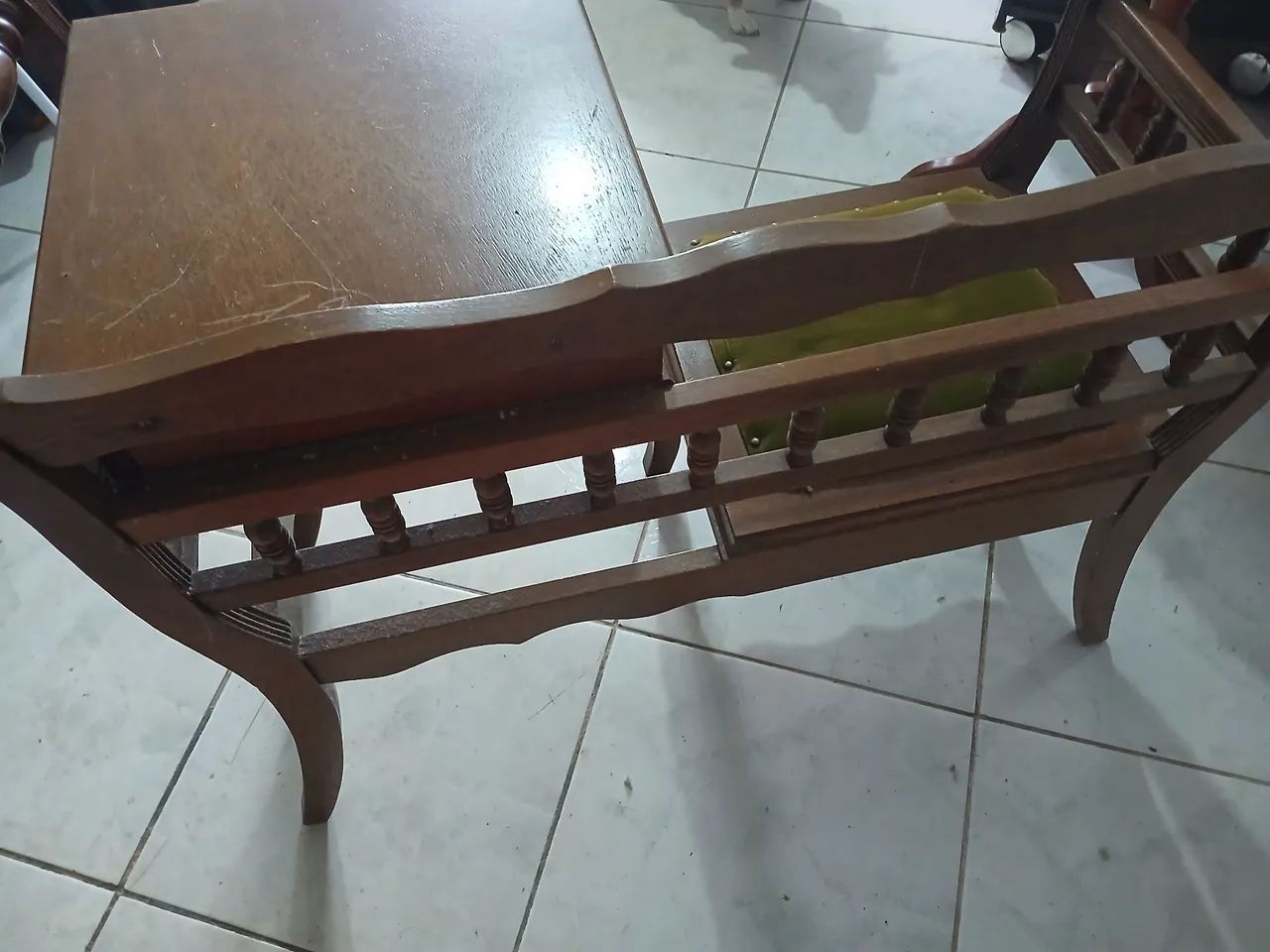 Mesinha de telefone antiga - Foto 5