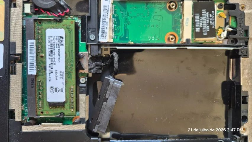 Netbook HP Mini 311 -11,6" - Para retirada de peças - Foto 4