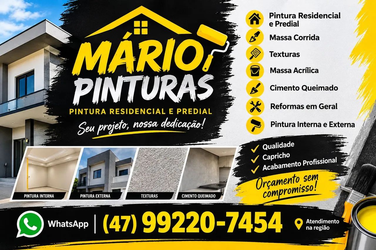 Serviço de pintura Predial e residencial 