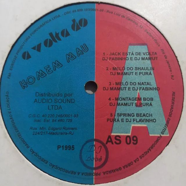 Disco de Vinil LP A Volta Do Homem Mau - Foto 3