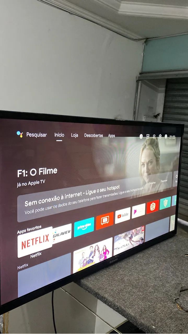 Tv SEMP 32 polegadas smart 