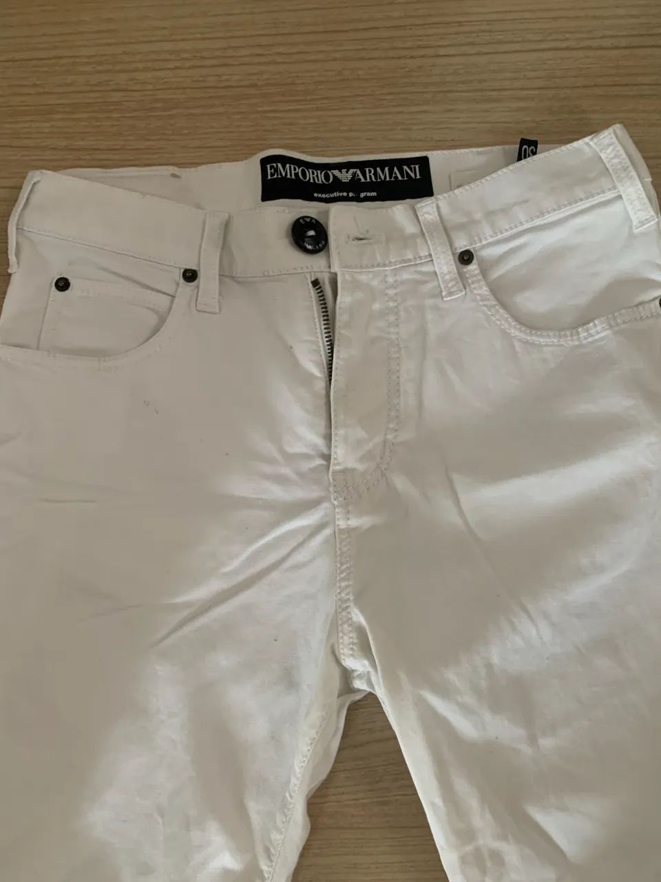 Calça Armani branca  36  - Foto 3