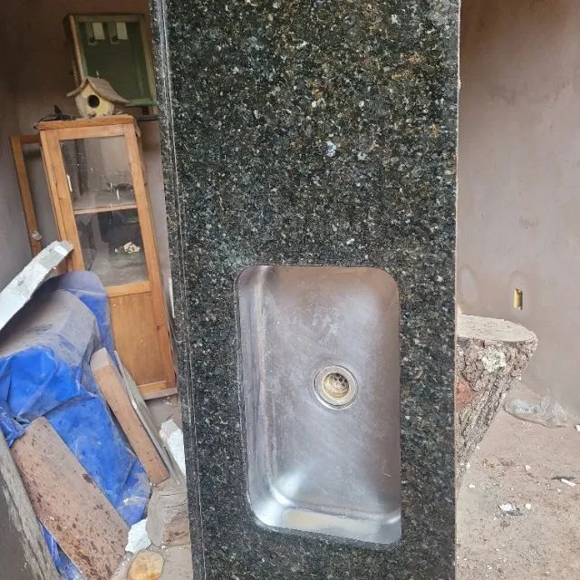 Pia de cozinha (cuba + pedra)  - Foto 2