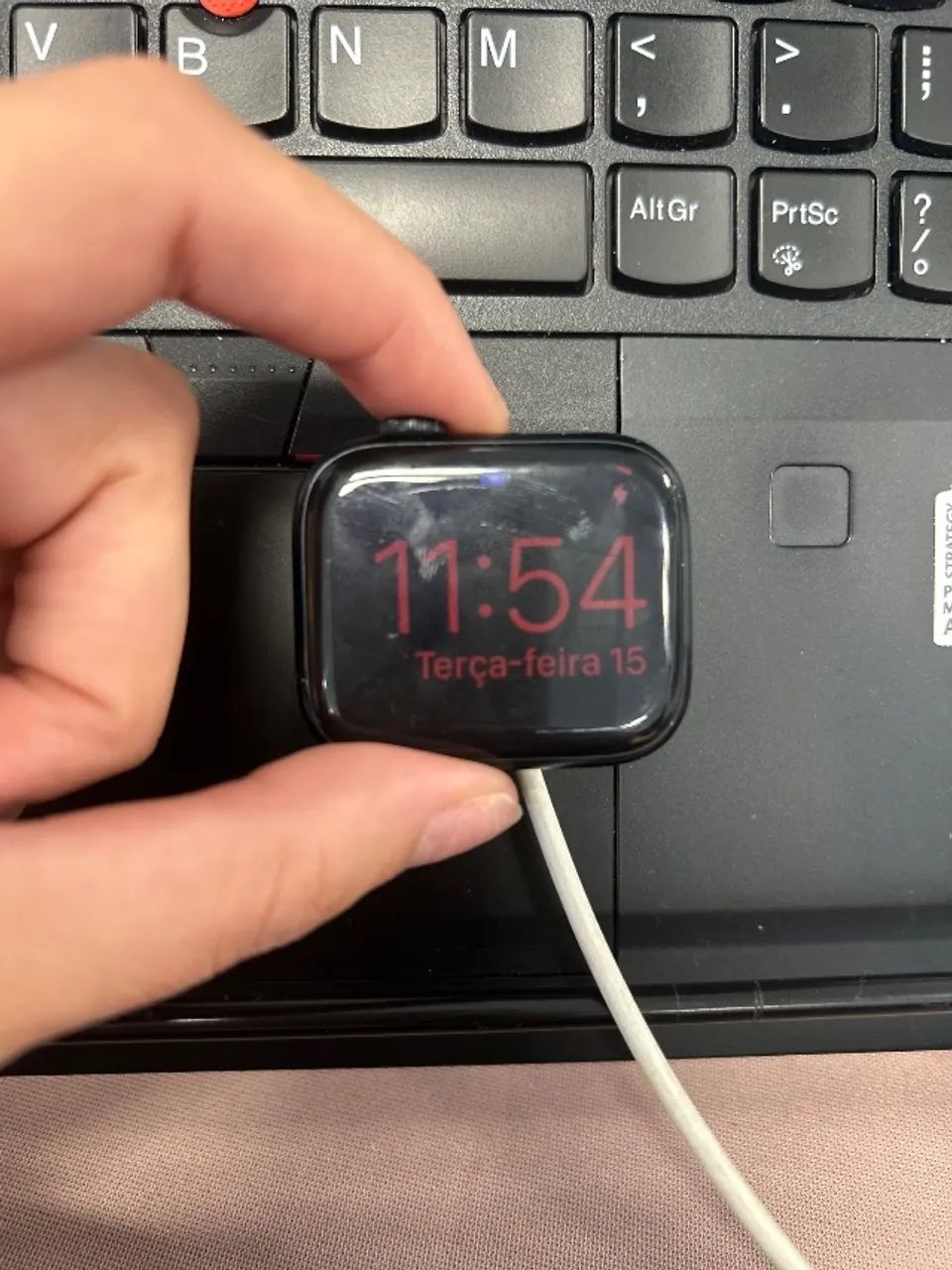 ? Apple Watch Series 7 GPS + Cellular - R$ 800 - Foto 4