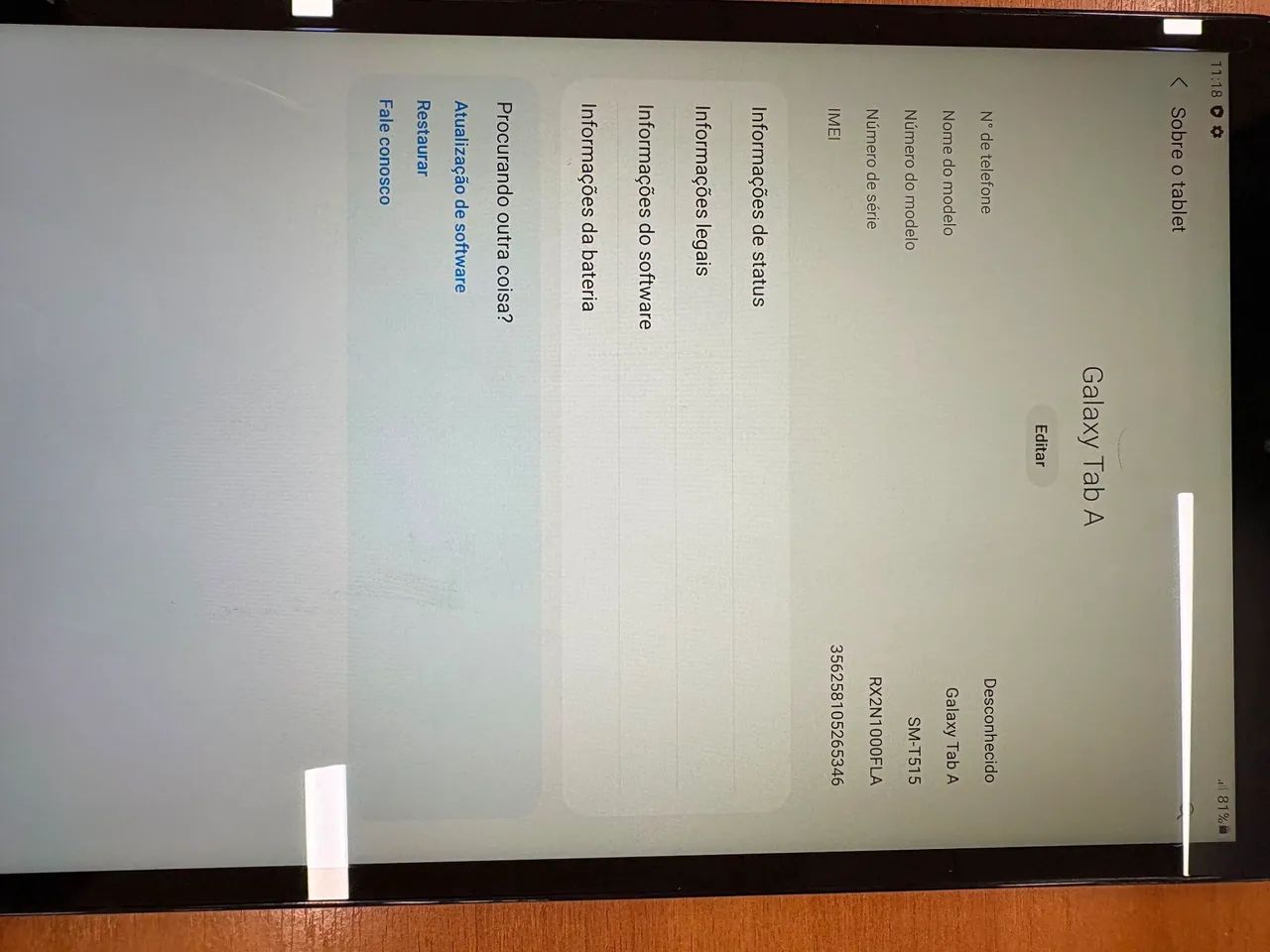 Tablet Samsung TAb A - Foto 2