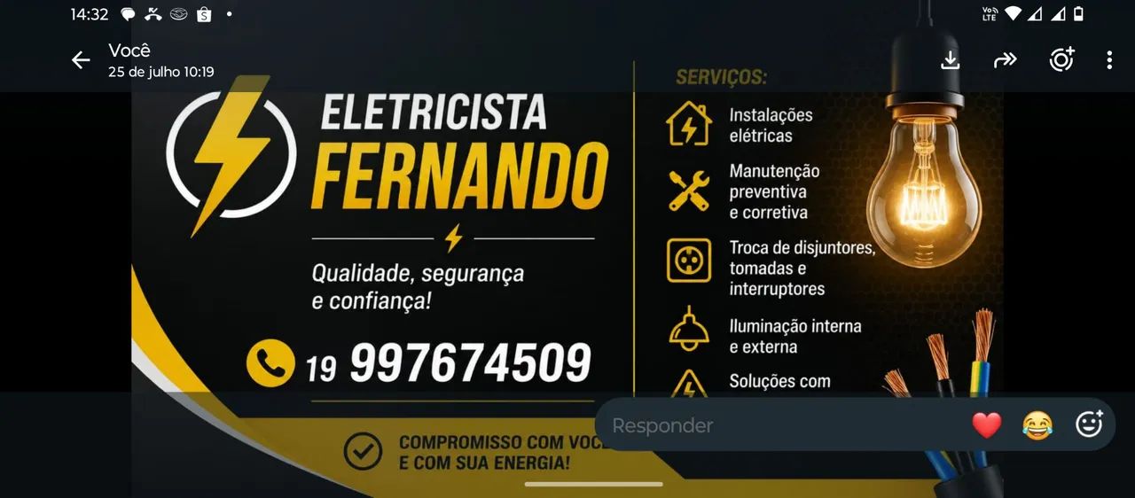 Fernando eletricista 