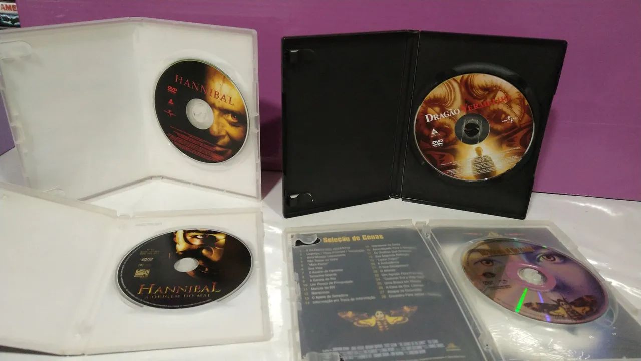 Dvds Quadrilogia Silêncio dos Inocentes  - Foto 3