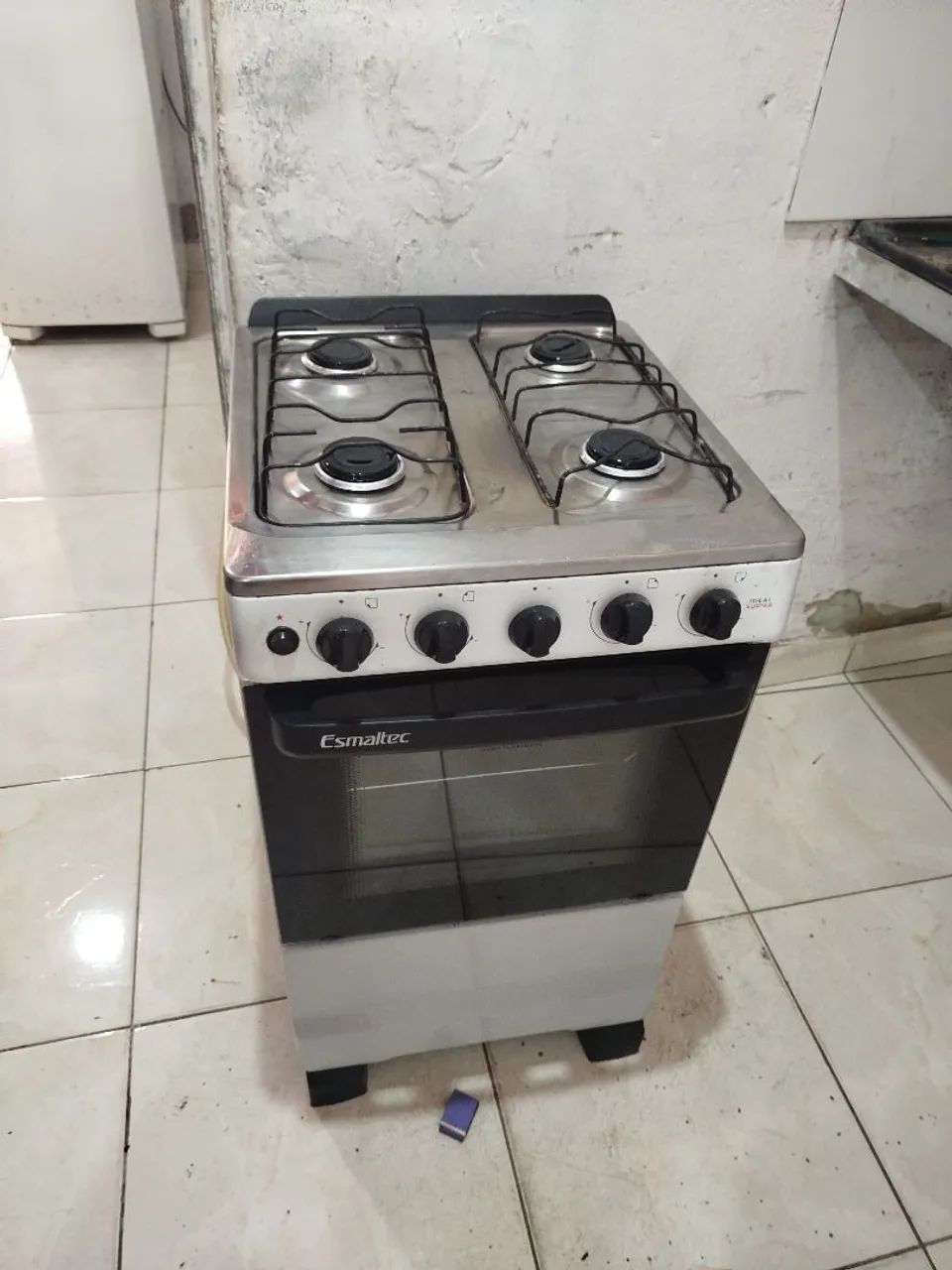 Fogão usado manual ele não e novo 