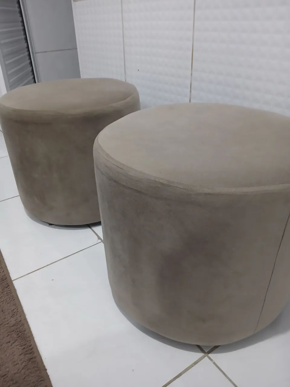 Puffs de qualidade (par) - Foto 2