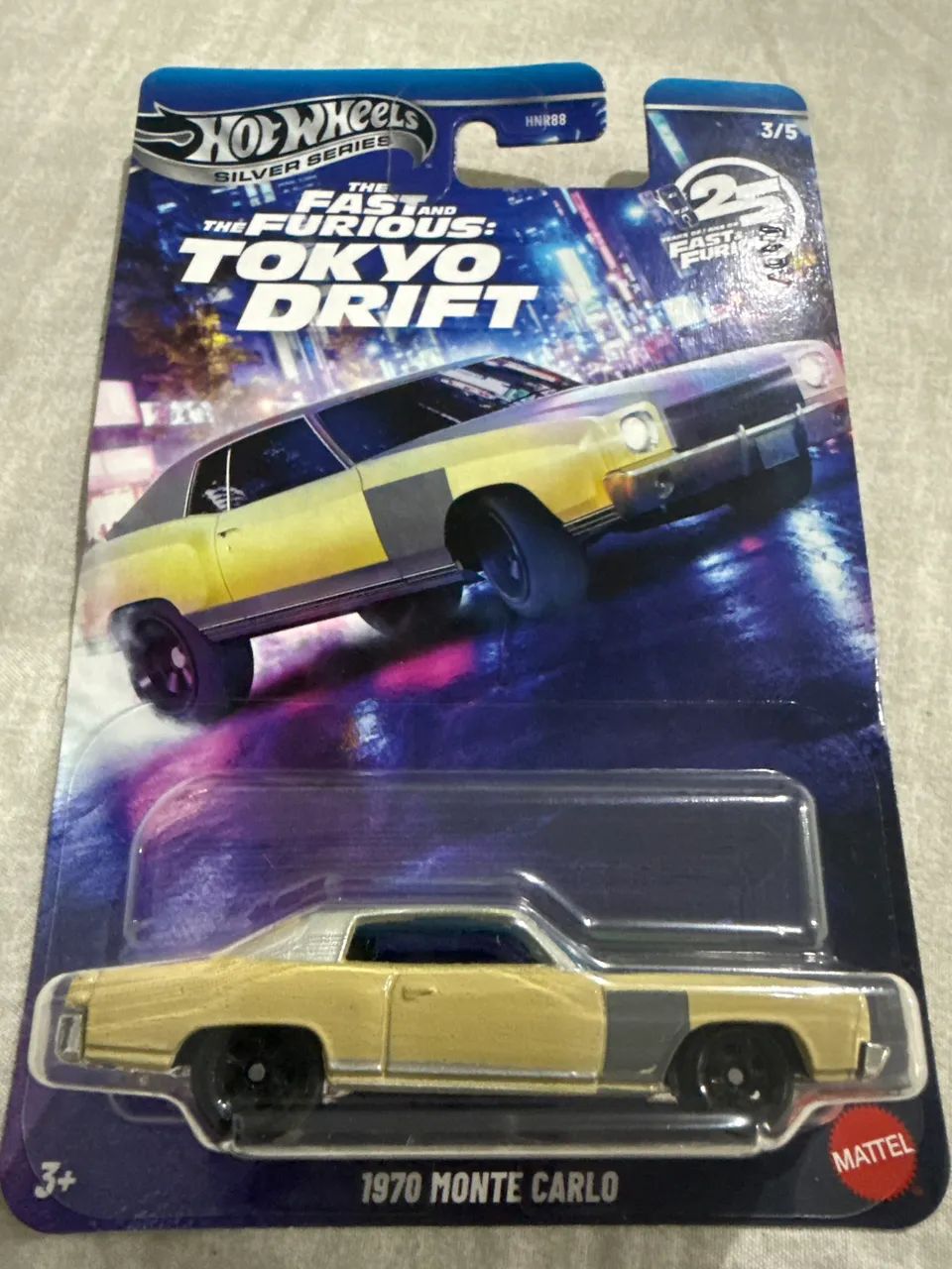 Hot Wheels Velozes e Furiosos Monte Carlo 1970 Silver