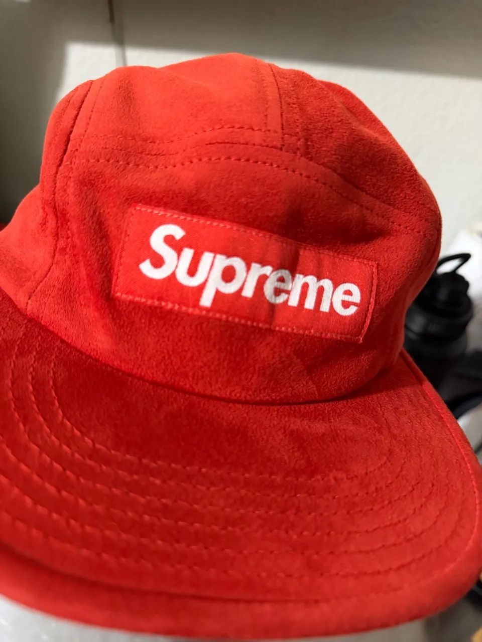 Boné Supreme Suede Camp Cap  - Foto 2