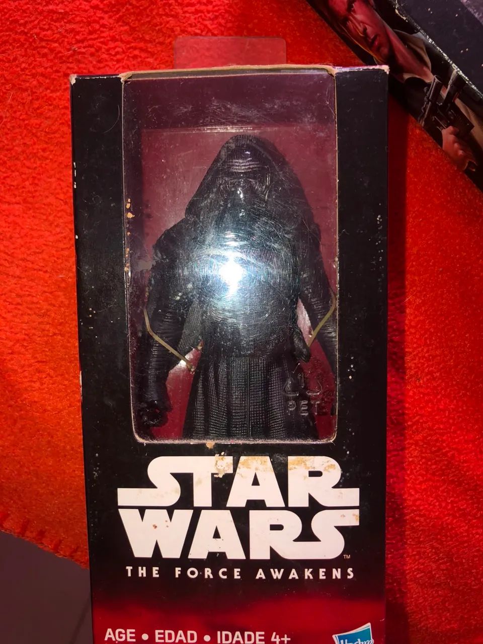 Boneco star wars na caixa 