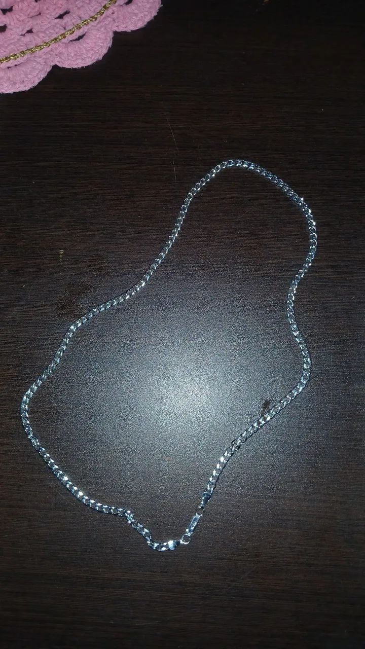 Cordão de prata 925 - Foto 2