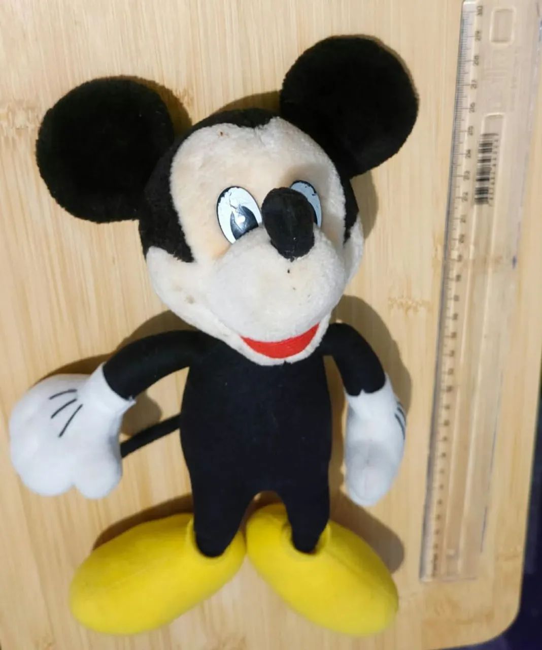 Mickey mouse pelúcia 30cm - Foto 2