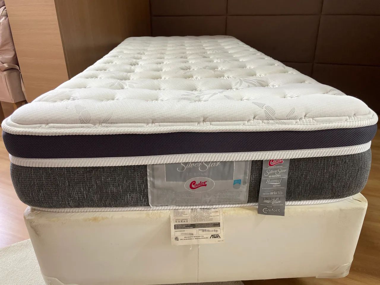 Cama box de solteiro 