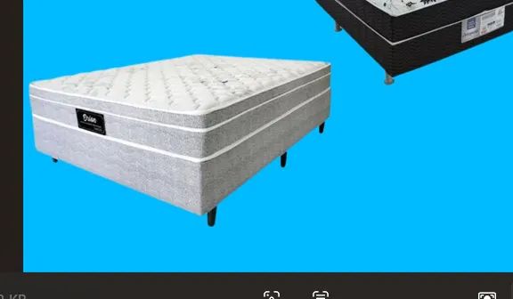 Cama box elegante com máximo conforto
