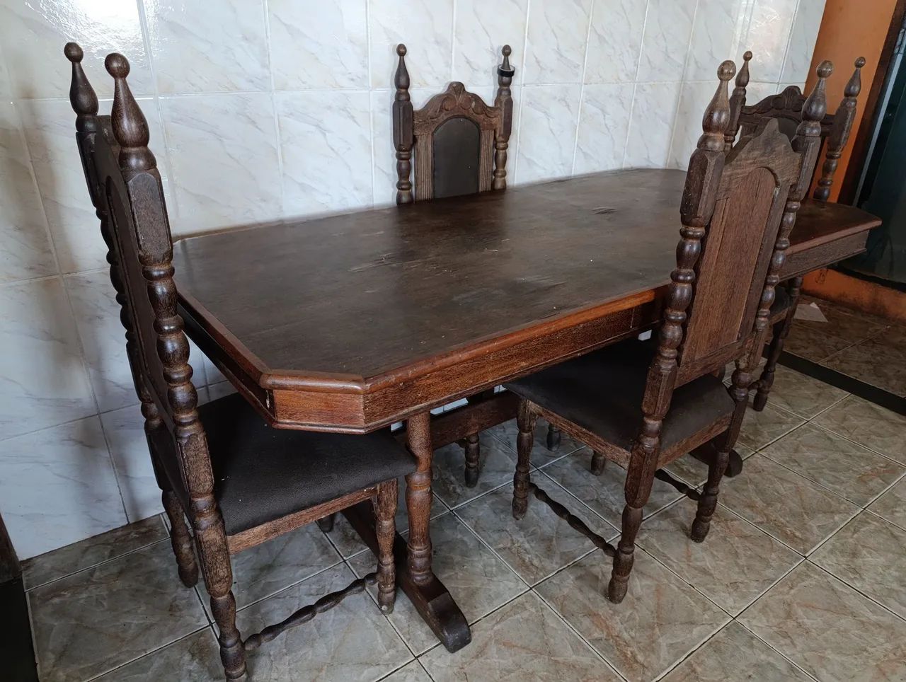 Mesa Estilo Sucupira  - Foto 4