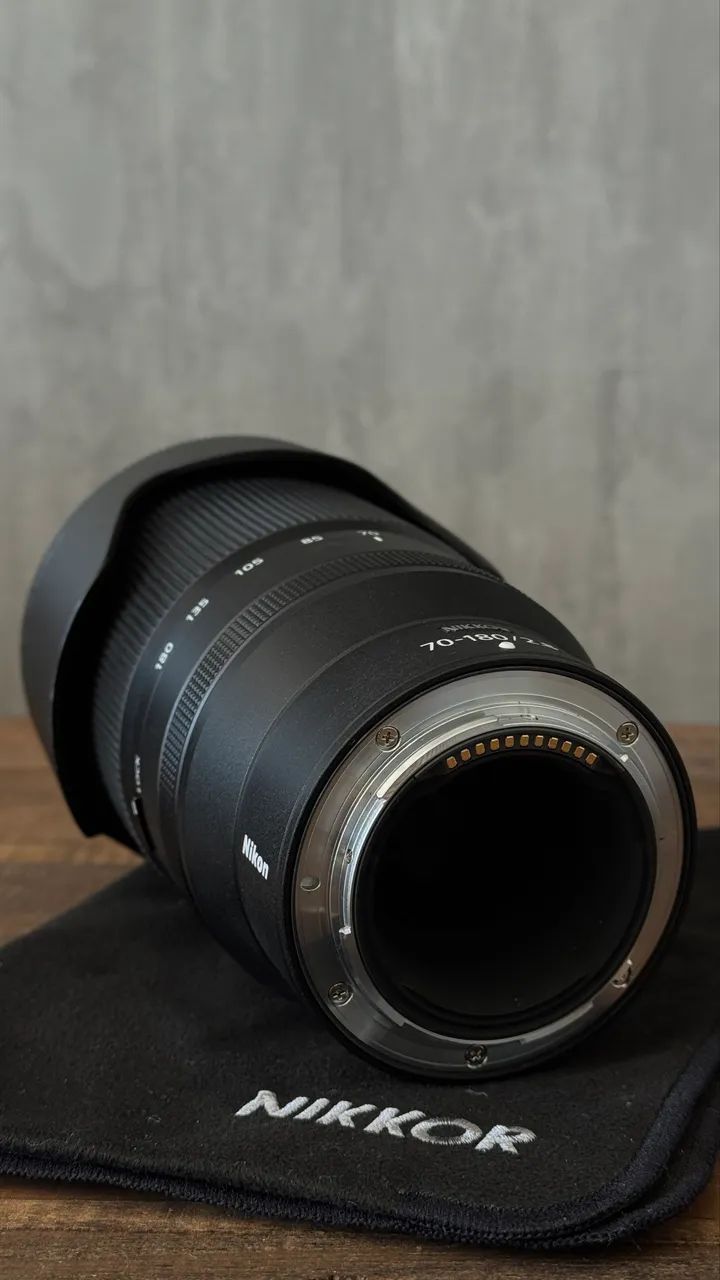 Lente Nikon 70-180 Z-mount - Acessórios para Câmeras e Filmadoras