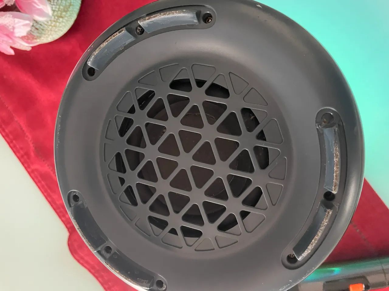 Caixa de Som H'Maston Bluetooth com LED RGB + Microfone Sem Fio (Perfeito Estado) - Foto 3