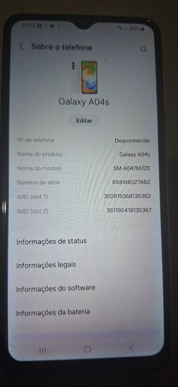 Celular Samsung galáxia A04s - Foto 3