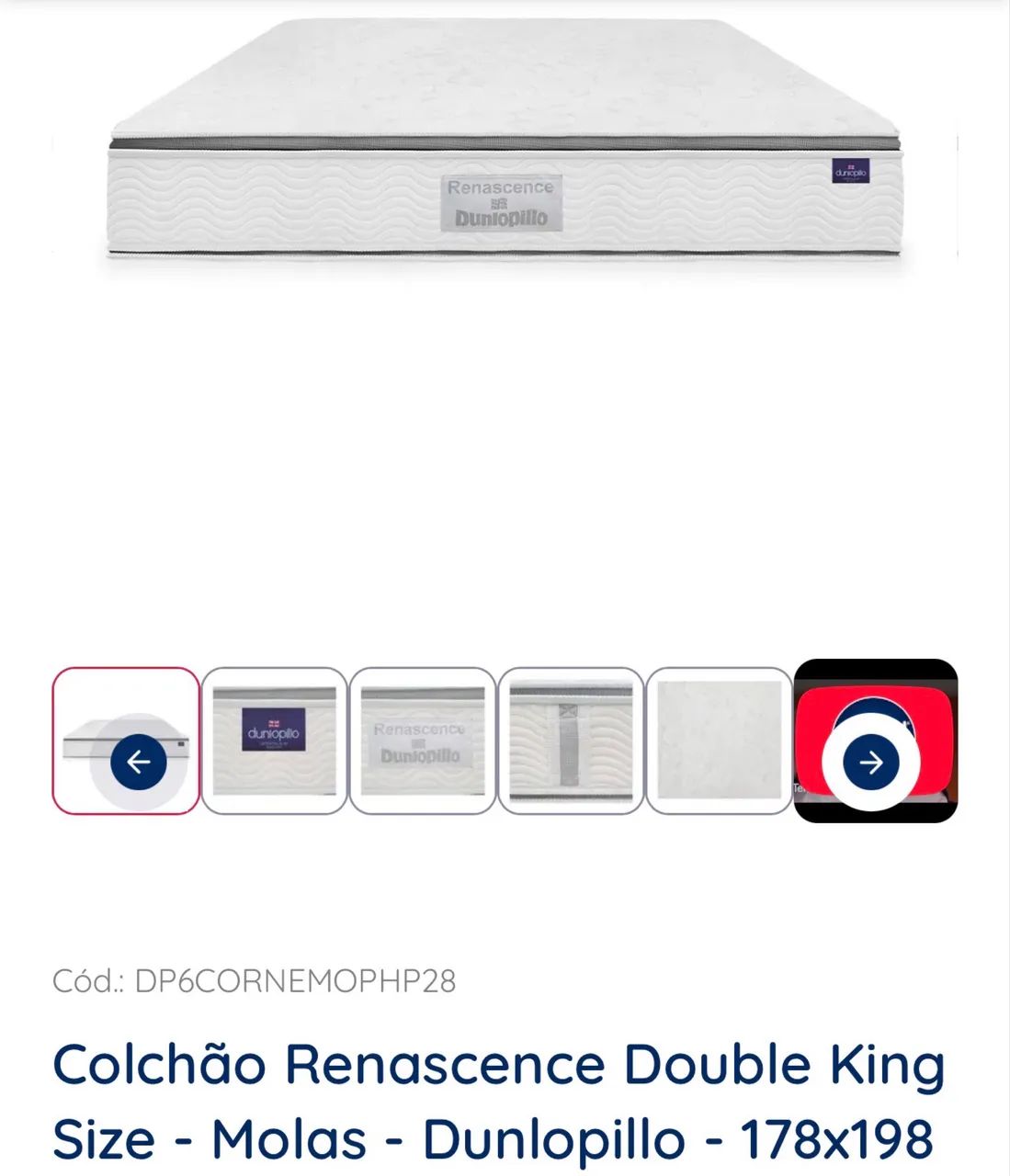 Colchão King Size + Box Copel Renascence - Foto 3