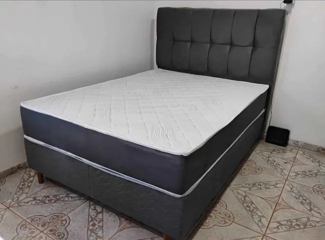 SUPER PROMOÇÃO CAMA CASAL MOLAS ENSACADAS 
