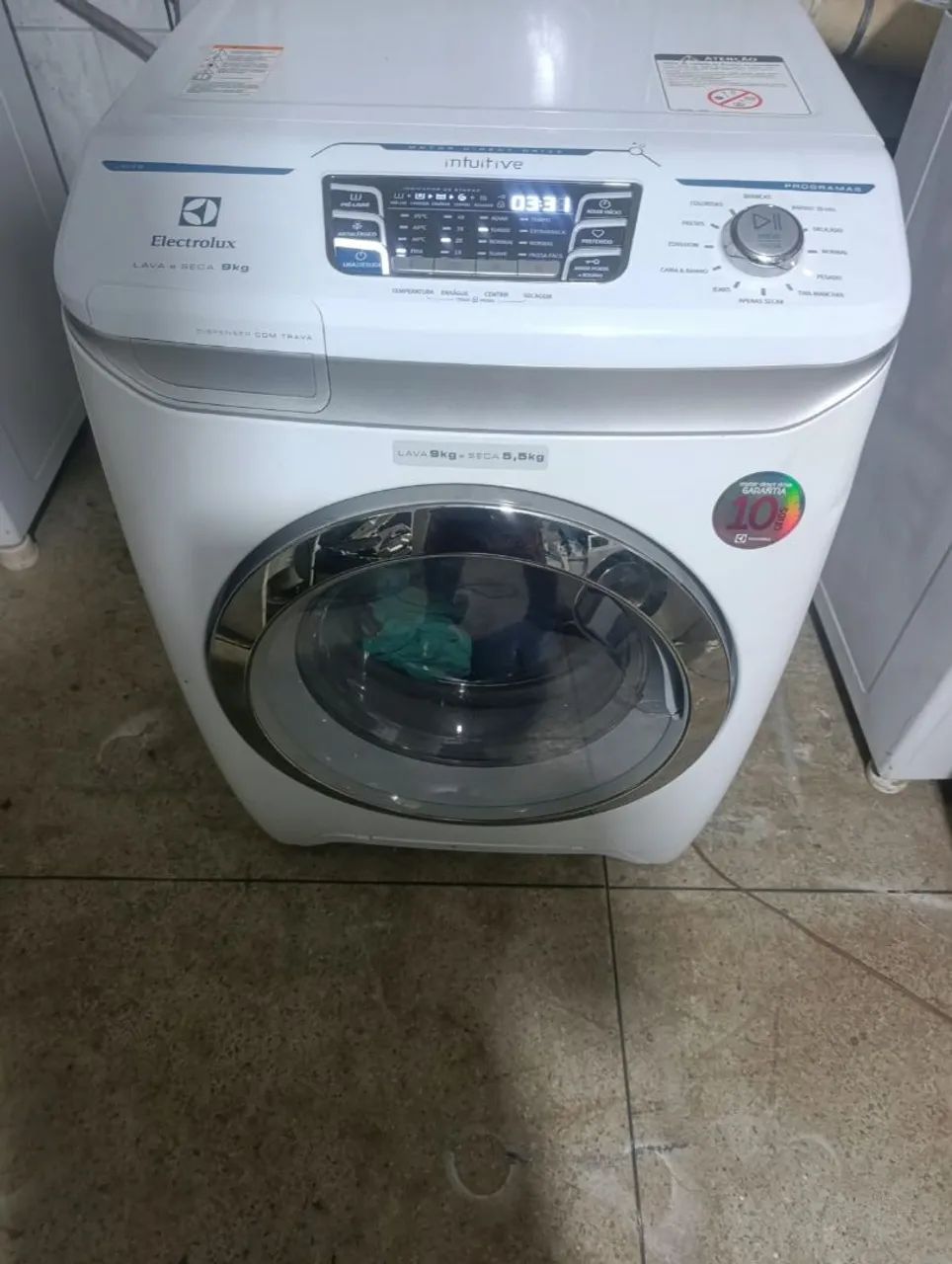 Lava e seca Electrolux 9kg