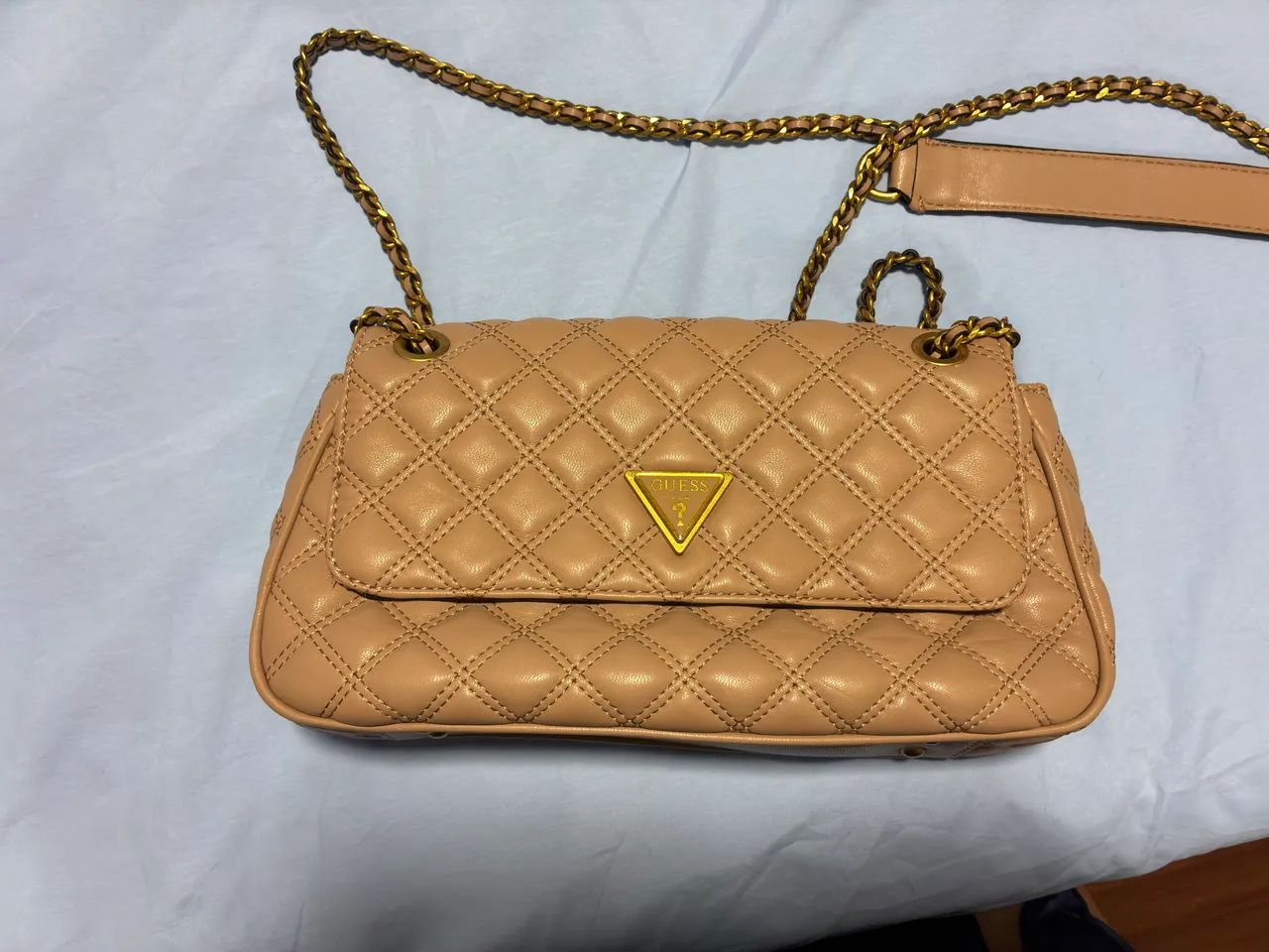 Bolsa Guess Guilly bege 