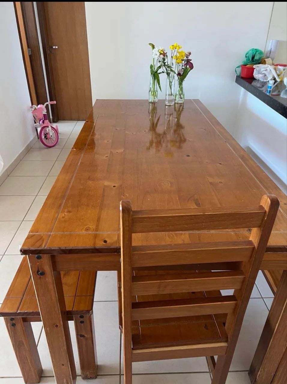 Mesa madeira maciça 