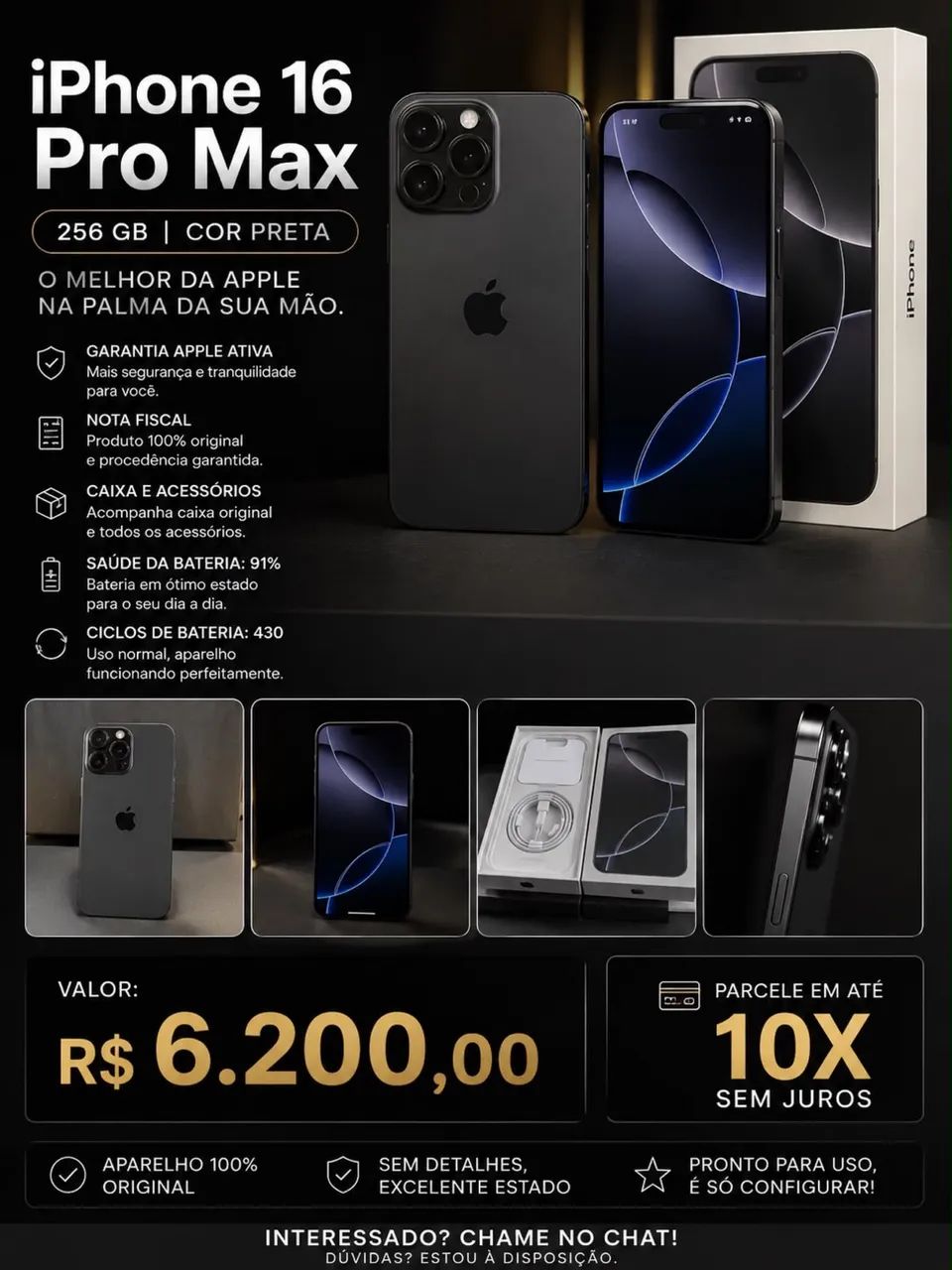 iPhone 16 Pro Max seminovo