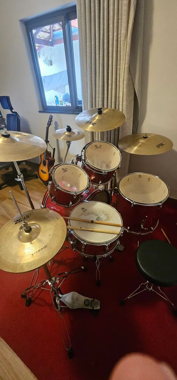 Bateria acústica  - Foto 2