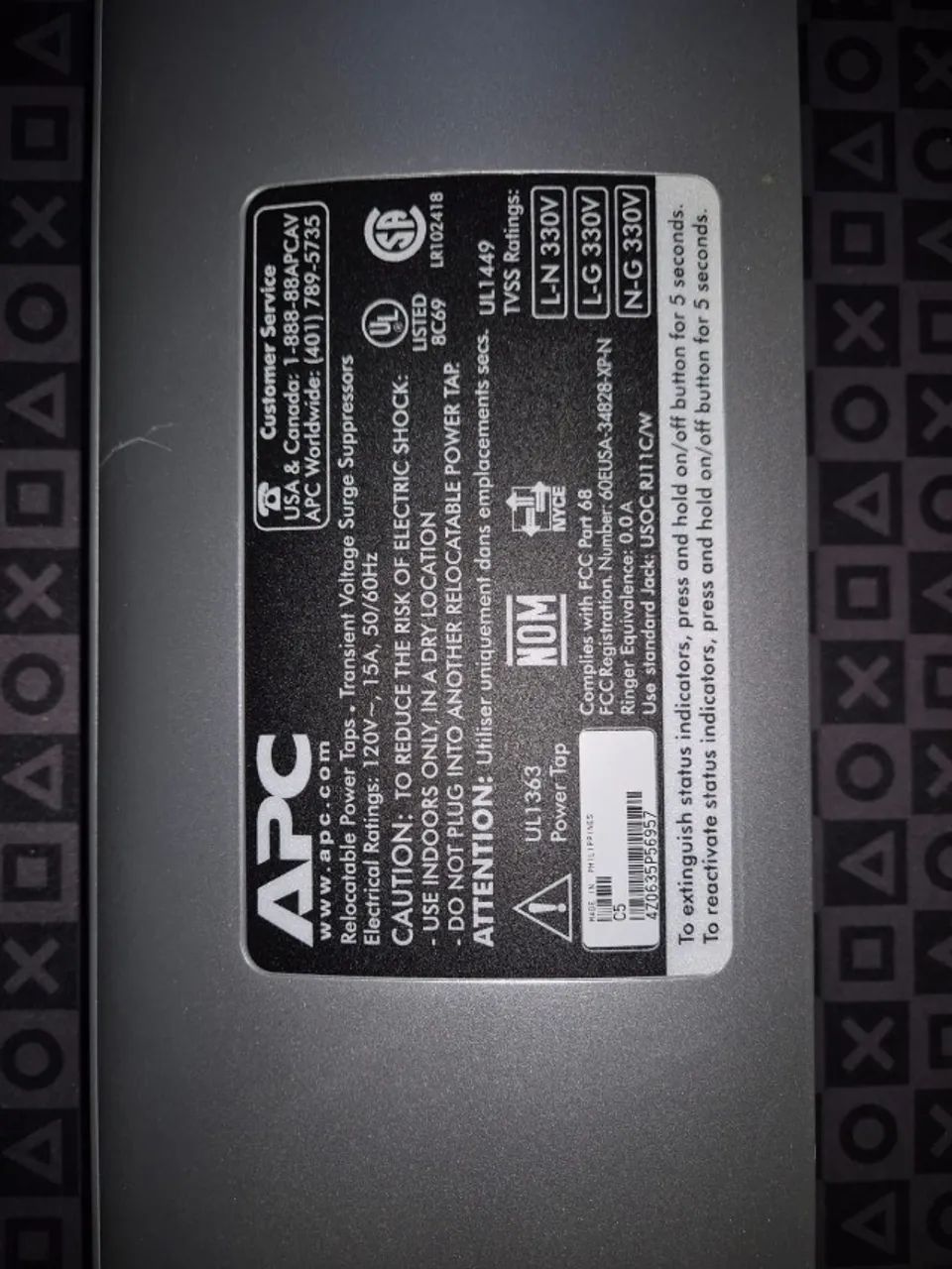 Filtro De Linha APC C5 Power Filter 10 Tomadas 120V - Foto 2