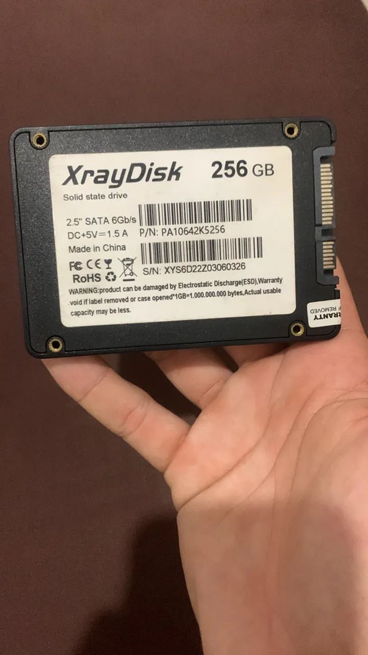 Ssd 256 gb xraydisk - Foto 2