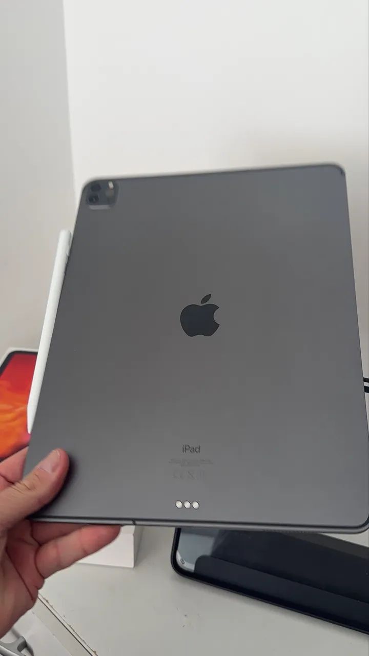 iPad 12.9 Pro 128gb 4 geração celular + WiFi Com caixa - Foto 4