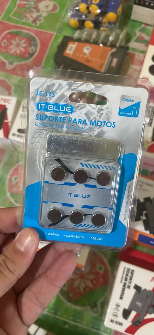 Suporte celular magnético 