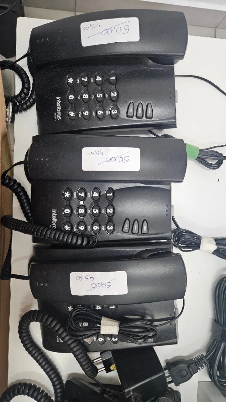 Telefone Fixo Intelbras Pleno - Robusto e Confiável
