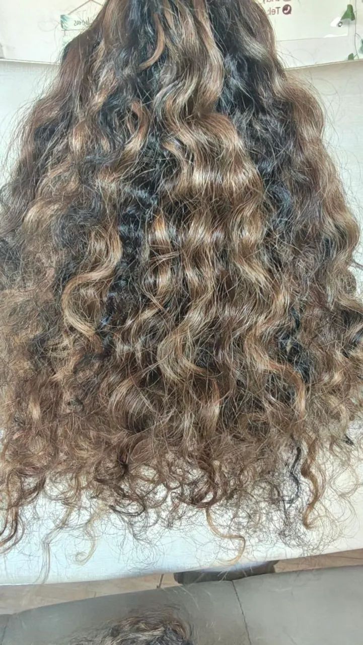 Cabelo brasileiro cacheado natural  - Foto 2