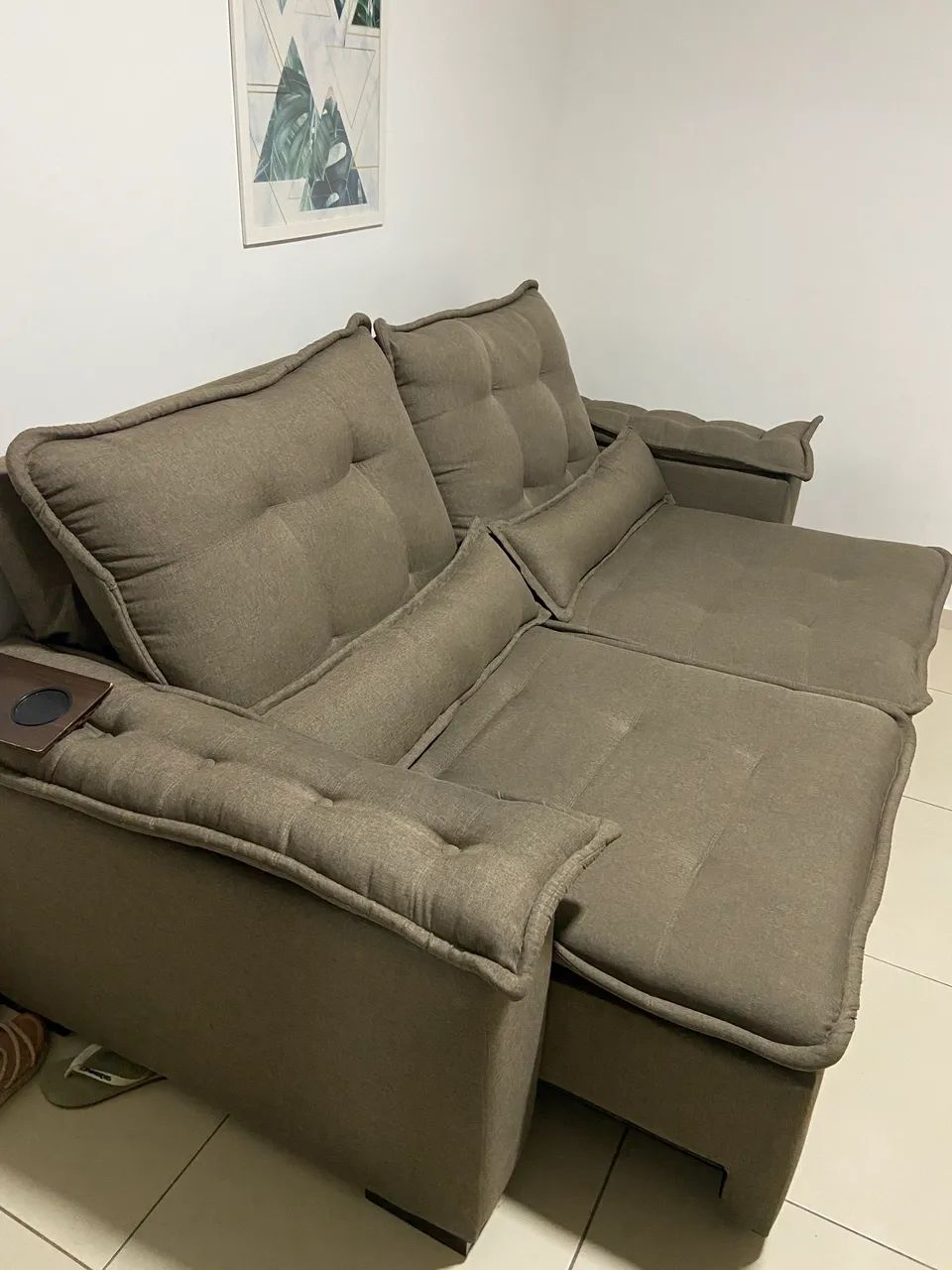 Sofá retrátil/reclinável