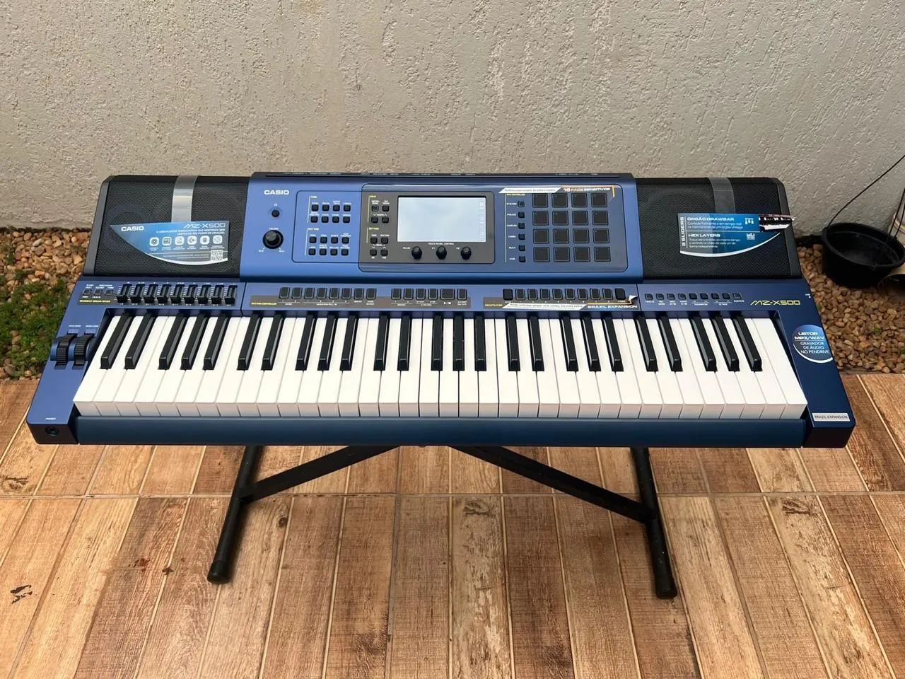 TECLADO CASIO MZ-X500 - NOVO  - Foto 4