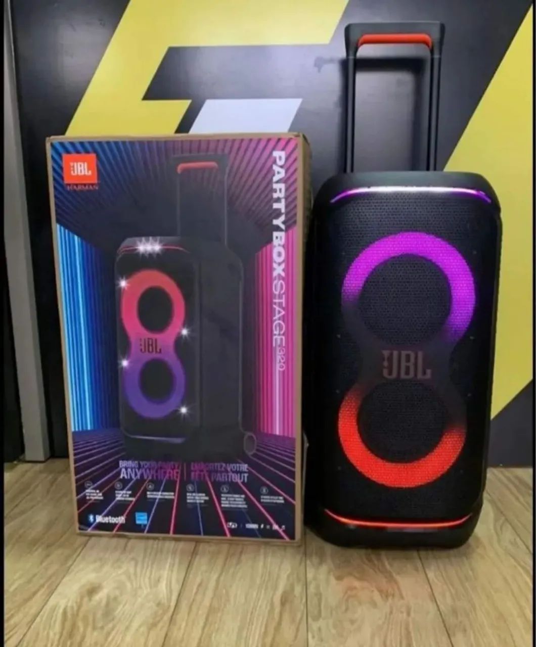 Partybox stage 320 JBL nova na caixa original lacrada  - Foto 3