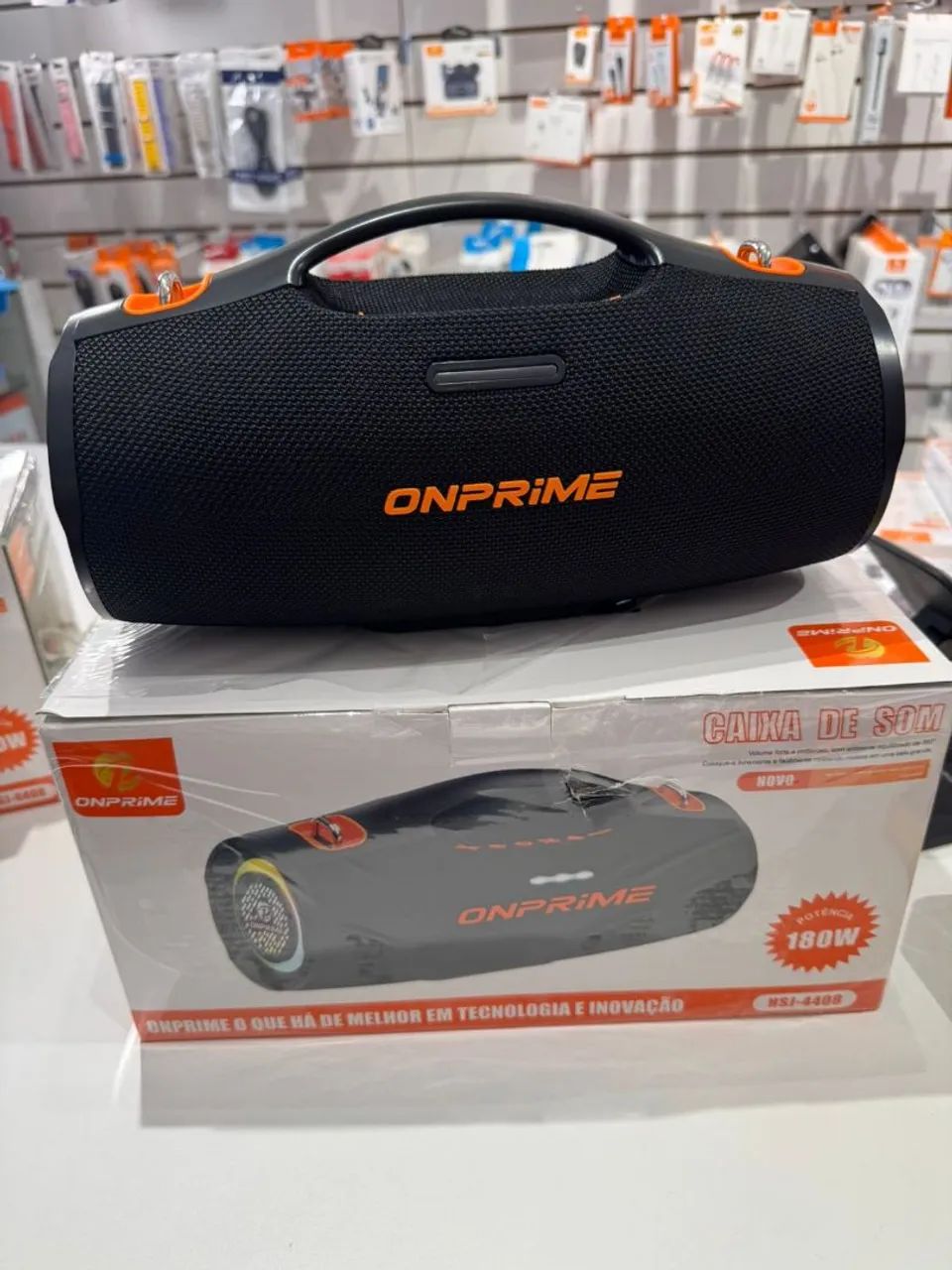 SOM BLUETOOTH PORTÁTIL ONPRIME 180W - Foto 3