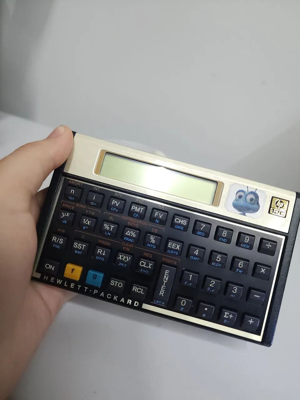 Calculadora Financeira HP 12C Original com Capa de Couro