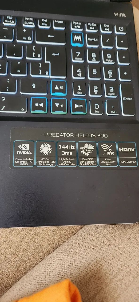 Notebook gamer Predator Helios 300  - Foto 4