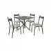 Conjunto Mesa com 4 Cadeiras para Cozinha - Foto 2