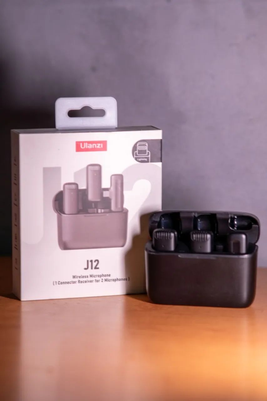 Lapela Ulanzi J12 apenas Lightning 