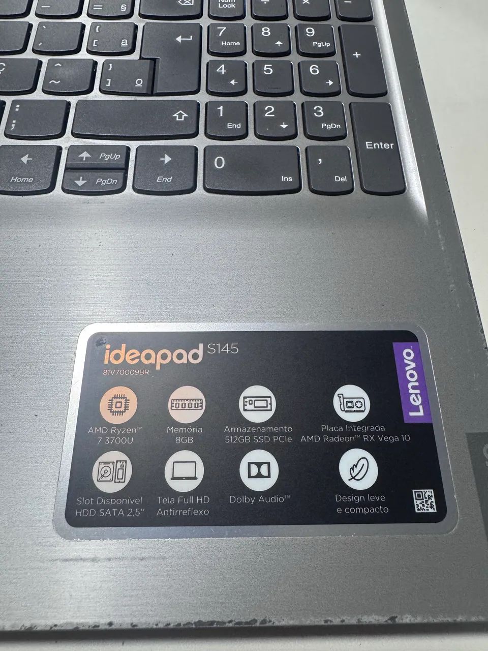 Notebook Lenovo IdeaPad Rayzen 7 - Foto 3